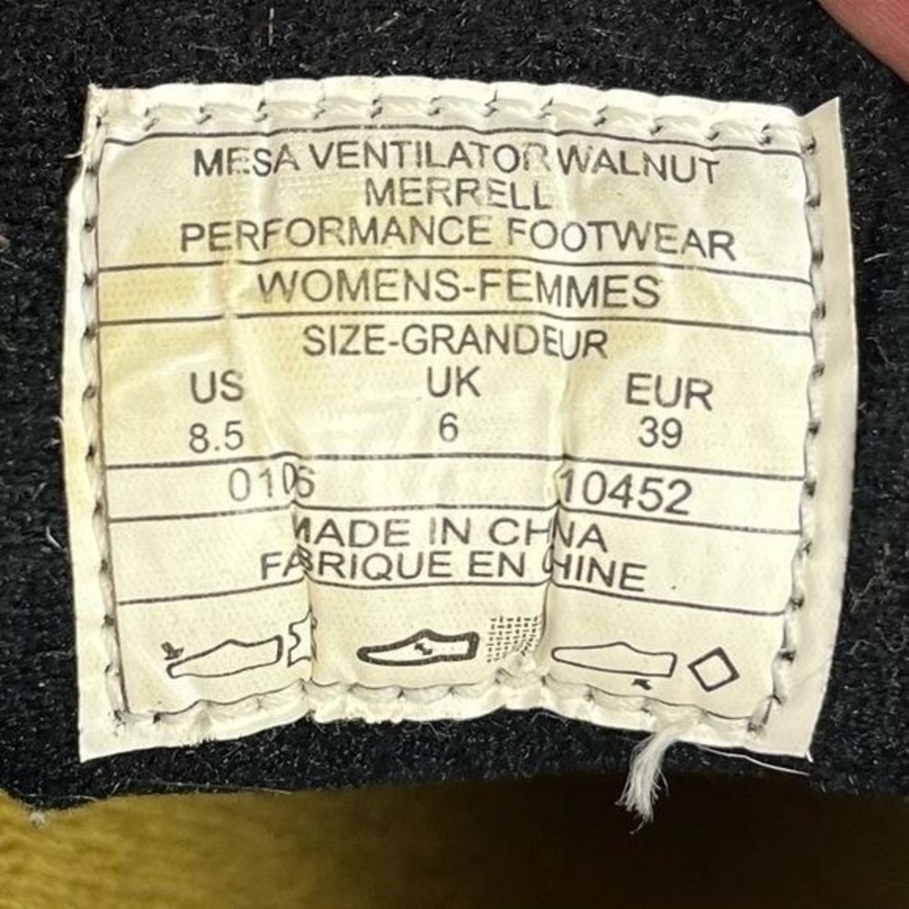 Merrell Mesa Ventilator II Shoes Womens Size 8.5 Hiking Trail Sneakers - Picture 11 of 11